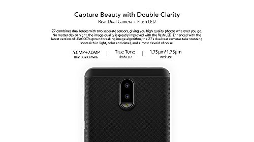 4G Smartphone, Leagoo Z7 Handy 5,0 Zoll FWVGA Display Dreifachkameras RAM 1GB+ ROM 8GB, 32GB Erweiterbar, Quad-Core 1.3GHz Android 7.0 3000mAh Akku GÃ¼nstiger Preis Geschenk zum Muttertag (Schwarz)