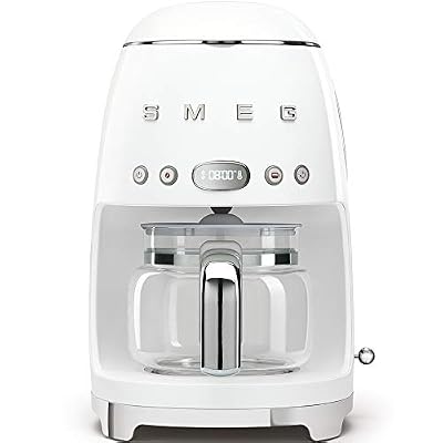 Smeg DCF01WHEU Cafetière filtre Blanc