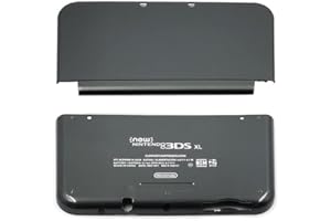 JMXLDS New Replacement Front Back Faceplate Plates Upper & Lower Panel Battery Housing Shell Case Cover for New 3DS XL 2015 Game Console - Dark Grey