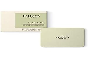 KIKO Milano Green Me Eyeshadow Palette | Paleta 6 cieni o różnych wykończeniach - matowych, perłowych i metalicznych, Wyrafinowany Urok (103 Sophisticated Allure)