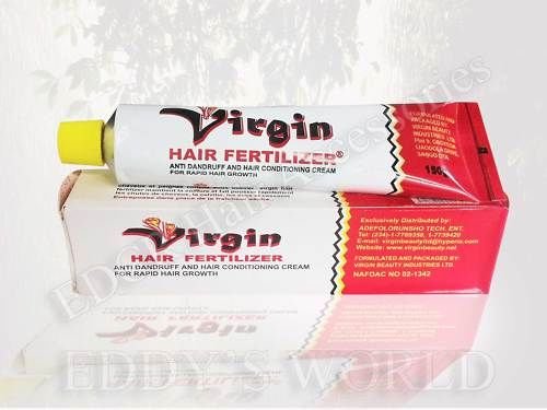 New Improved Virgin Hair Fertilizer Anti Dandruff And Conditioning Cream For Rapid And Healthy Hair Growth 125g