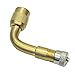 Produktbild NUOLUX 90 Grad Biegung Reifen Ventil Verlängerung Adapter (Golden)