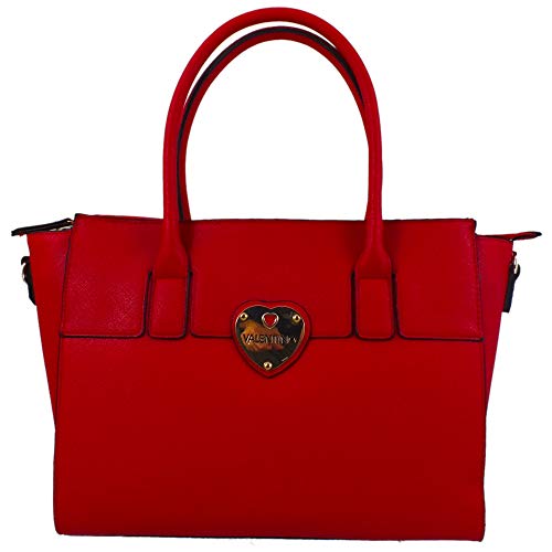 Preisvergleich Produktbild Valentino, Damen Henkeltasche Rot rot M