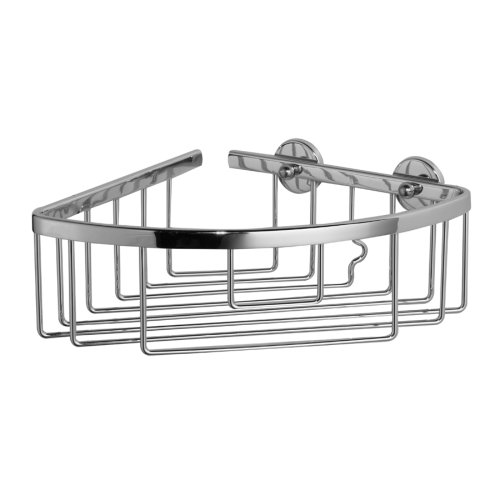 Nie wieder bohren AL111CR ALUXX Eckabalgekorb, 0.92 x 2 x 1.92 cm (LxBxH), verchromt inklusive Befestigungstechnik