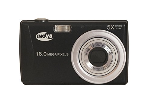 Inov8 C165L Compact Digital Camera - Black (16 MP,5x Optical Zoom) 2.7-Inch LCD - Image 6