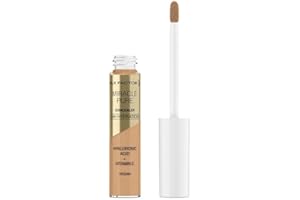 Max Factor Correttore Liquido Miracle Pure, Formula con Vitamina C e Acido Ialuronico, 24 Ore di Idratazione, 100% Vegan, Tonalità 03 Light to Medium