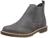 s oliver red label winterboots Passform: normal s.Oliver Damen 25444-21 Chelsea Boots, Grau (Anthracite 214), 36 EU