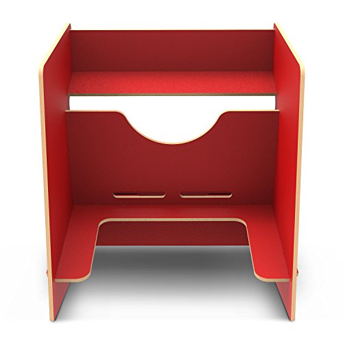 Nintendo Switch Arcade Cabinet Stand, Myriann Einzigartig Pure Hand Gemacht Arcade Schrank für Nintendo Switch Cool Gaming Erfahrung Bringt Nostalgie Zurück (Rot) - 9