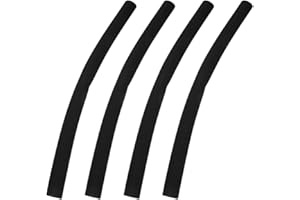 Amosfun 4Pcs Baby Stroller Handle Holder Covers 19.7 Inch Foam Grip Protector Sleeves for Pram Handlebars Cushioned Pushchair Accessories