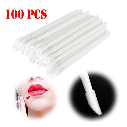Native99 100pcs Disposable Double Ended Sponge Brush Eye Shadow Applicator Tools