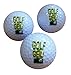 Produktbild CEBEGO Golfballset Golf IST GEIL,3 Markengolfbälle mit Motiv