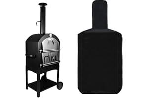 SUNFLOWER-BOOM Housse de Protection imperméable pour Four à pizza-170 x 65 x 55 cm- résistant à la Pluie et à la poussière pour Les Fours extérieurs