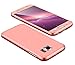 Price comparison product image Galaxy S7 Edge Case,2ndSpring Ultra-thin 3in1 360 Degrees Full Body Plastic Hard Case Cover Skin Shockproof Shell with Tempered Glass Screen Protector for Samsung Galaxy S7 Edge Protective Rubber Light Gel Tough Case Rose gold