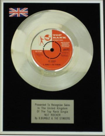 B Bumble &amp; Stingers - 7" Platinum Disc - Nut Rocker