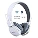 Produktbild Termichy Bluetooth Kopfhörer Kinder mit 93dB Lautstärkebegrenzung, Faltbare Tragbare Leicht kopfhoerer Kabellos mit Audio Kabel On-Ear Drahtloser Kopfhörer Musik Shareport, Eingebautem Mikrofon (Weiß)