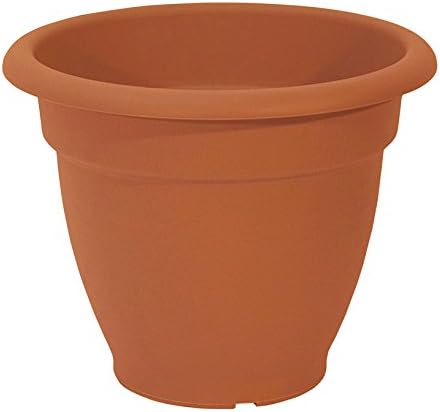 "Petra" Large Flower Pot Patio Planter Plant Basket Pot Container Shrubs Planting Tub - Terracotta (Petra 35 (14L))