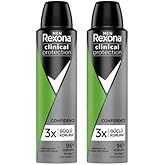 Rexona Men Clinical Protection Erkek Sprey Deodorant Confidence 150 ml 2li paket