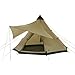 Produktbild 10T Campingzelt Shoshone 400 wasserdichtes XXL Tipi Zelt 4 - 8 Mann Indianerzelt Ø 4m + Sonnensegel