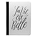 Price comparison product image Accessories4Life Sayings La Vie Est Belle Printed Flip Case Cover For Apple iPad 9.7" (5th & 6th Gen) - S1418