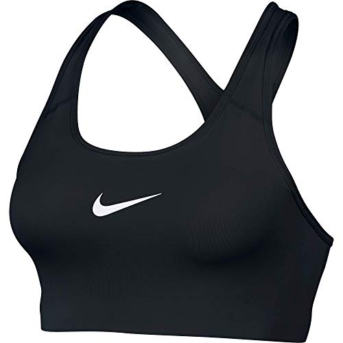 Nike W Np Pro Classic Swoosh Bra, Sujetador deportivo para Mujer, Negro (Black/White), S