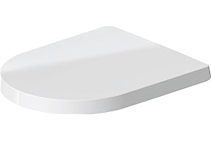 Duravit Deska sedesowa Me by Starck, Deski sedesowe z zamknięciem soft, pokrywa toalety z duroplastu, z zawiasami ze stali nierdzewnej, biały