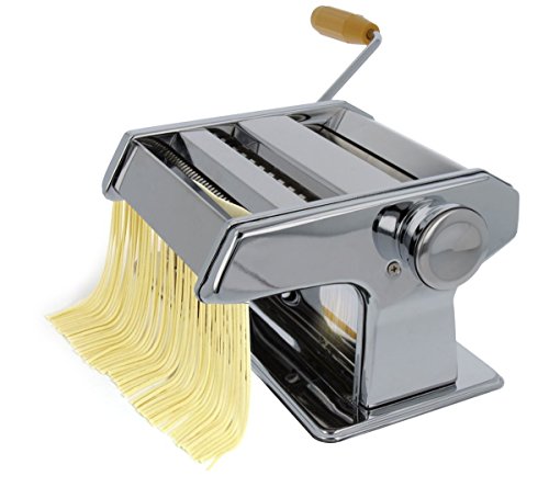 Edelstahl Nudelmaschine Pasta Machine Pastamaker - 3