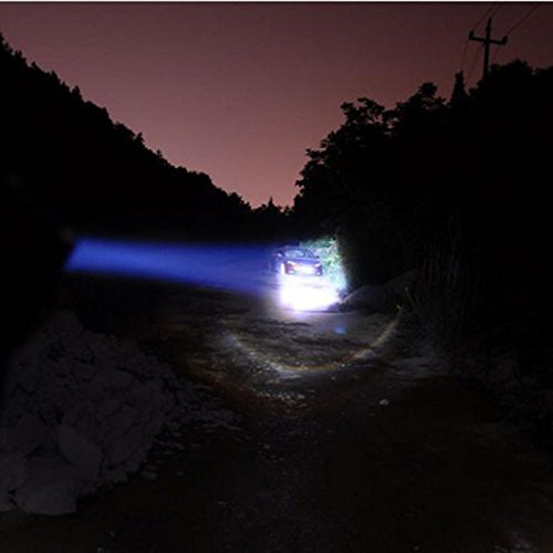 KanLin 5000 Lumen 5-Modus X800 Zoomable XML T6 LED Taktische Polizei Taschenlampe + 18650 Akku + Ladegerät + Gehäuse - 6