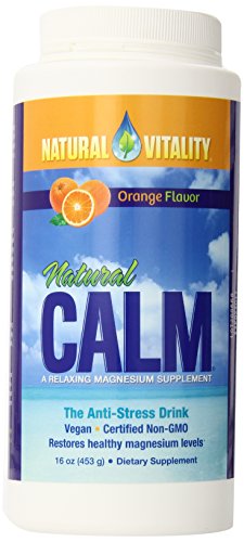 Peter Gillhams Natural Vitality Gillham's Calm The Anti-Stress Drink, Organic Orange Flavor 16 Oz (45