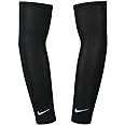 Nike Dri-Fit UV Solar Arm Sleeves - 1 Pair - Unisex - Adult (Black, Adult S/M)