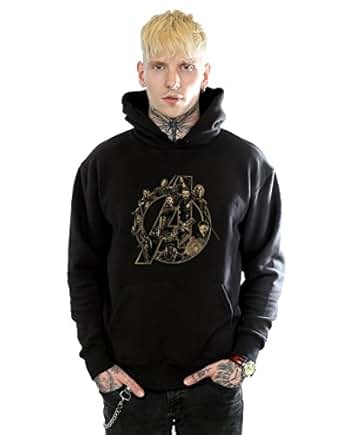 avengers amazon hoodies Cult Infinity Avengers Avengers Logo War Men's Absolute