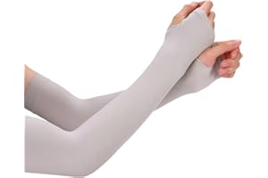 KANGKAI Arm Sleeves, SUN UV Protection Ice Sleeves for Driving Cycling Golf Basketball Warmer Cooling Arm Sleeves UPF 50 Sunblock Protective Gloves for Men Women Adults Covering Tattoos