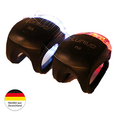 LED mini Sicherheits Beleuchtung Front und Rück mit Batterie Sondermodell für Pignolo wasserabweisend hohe leuchtkraft - 2