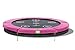 Produktbild EXIT Trampolin Twist Ground rund Ø 183cm pink/grau 12.62.06.01