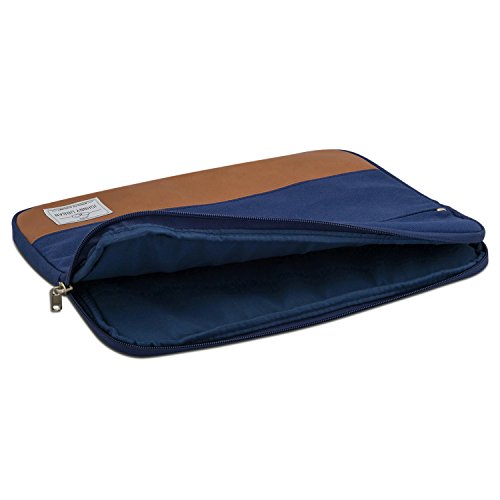 MacBook Pro 13  2016  H  lle Blau - Johnny Urban Canvas Laptop Sleeve Laptoptasche H  lle f  r das MacBook Pro 13  Dell XPS 13   11   12 Zoll Laptops 