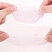 100PCS Disposable Hair Dyer Ear Protector Covers Shower Caps for Ears Clear