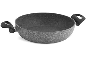 Ballarini BLL630D32 Tegame Cortina Granitium Eco Ad Induzione Con 2 Manici Cm 32