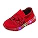Produktbild Sannysis Kinder Kind Mädchen Jungen LED Licht Anzahl Leucht Sport Mesh Schuhe Turnschuhe