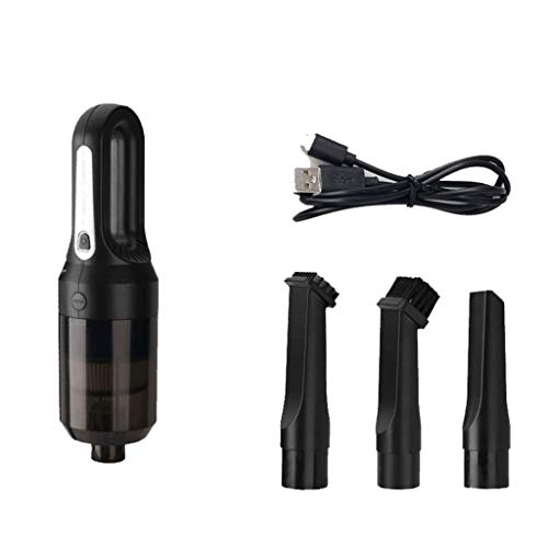 Preisvergleich Produktbild Yusell Tragbarer wiederaufladbarer USB-Autostaubsauger mit schnurlosem Griff für Laptop-Staub