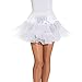 Produktbild PARTY DISCOUNT Neu Petticoat für Damen, 2 Lagig, Weiß, Gr. 36-38