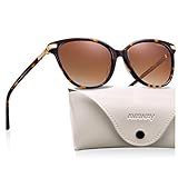Diseño de estilo retro clásico que bloquea los rayos dañinos del sol: con gafas de sol para mujer AVAWAY, que ofrecen una interpretación moderna del diseño vintage, con contornos elegantes para un estilo de vida activo, son compatibles con la ropa de todos los días y pueden ser una decoración perfecta.