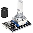 KY-040 360 Degree Rotary Encoder Module with Knob Cap, 5V