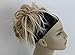 New Tousled Synthetic Hairpiece Scrunchies Straight Elastic updo Scrunchy BUN Brown Blonde Instant Ponytail wig Hairdo (Mix Dark Blonde 1 #27-613)