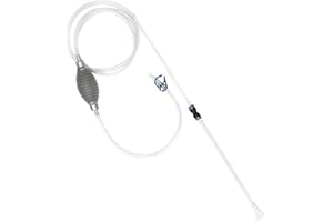 UNFAIRZQ Kit de changement d'eau pour aquarium - Mini siphon à graviers - Aspirateur avec long tuyau - Outil d'entretien - Changeur d'eau d'aquarium - Siphon pour aquarium - Nettoyeur de gravier