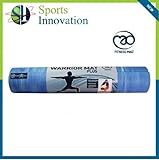 Yoga Mad Warrior Plus Yoga Mat 6mm - Calming Blue (Sky)