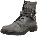 s.oliver schuhe winter boots Absatzhöhe: 0 - 3 cm s.Oliver Damen 5-5-25232-21 209 Combat Boots, Grau (Graphite Metal, 40 EU