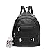 Produktbild ZXCDDP lederrucksack Damen,Leder Rucksack Damen Hochschule Wind Damen Schulter Tasche Persönlichkeit Fashion Pop Rucksack 35x13x29cm