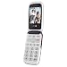 Produktbild Doro PhoneEasy 612 Mobiltelefon Klapphandy (2 Megapixel Kamera, großen Tasten, UKW-Radio) aubergine