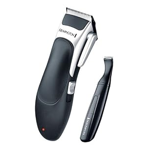 Remington Stylist Hair Clippers, Cordless Use with 8 Comb Lengths and Detail Trimmer, 25 Piece Grooming Kit - HC366 - Image 2
