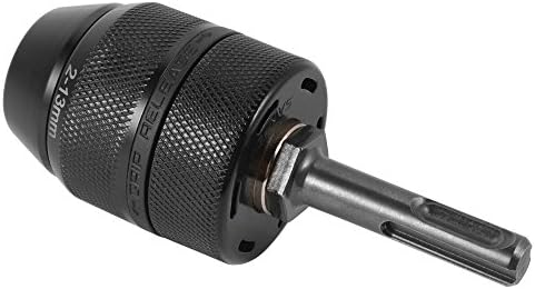 Efikeco Heavy Duty Professional 13mm Keyless Drill Chuck with SDS Adaptor, 1/2-20UNF