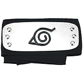 Naruto Konoha Black Anime Ninja Headband